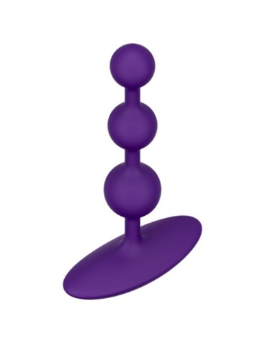 ROMP - AMP PURPLE FLEXIBLE SILICONE ANAL BEADS 12.5 CM PURPLE