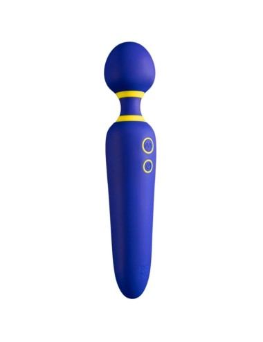 ROMP - FLIP VIBRATING WAND SILENT 10 MODES BLUE