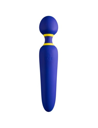 ROMP - FLIP VIBRATING WAND SILENT 10 MODES BLUE