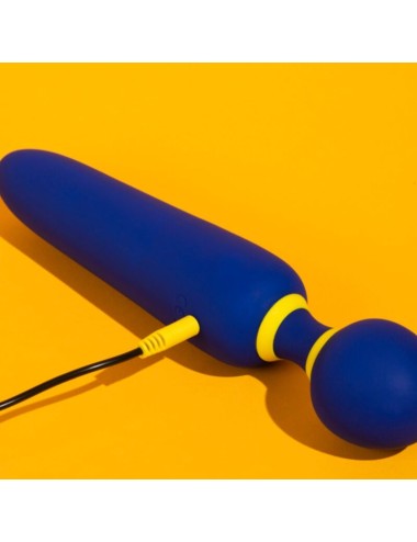 ROMP - FLIP VIBRATING WAND SILENT 10 MODES BLUE