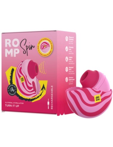 ROMP - SPIN CLITORAL SUCTION ANTITUDE WITH ROTATING OPENING AND CLOSING