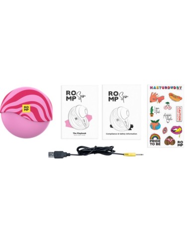 ROMP - SPIN CLITORAL SUCTION ANTITUDE WITH ROTATING OPENING AND CLOSING
