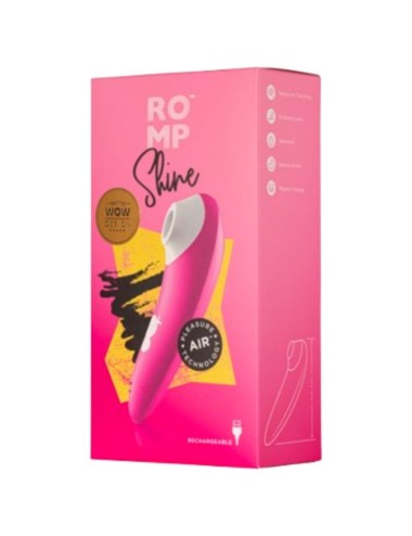ROMP - SHINE X CLITORAL SUCTION 10 LEVELS PINK