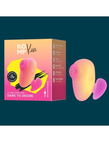 ROMP - KISS CLITORAL SUCTION RECHARGEABLE FINGER VIBRATOR