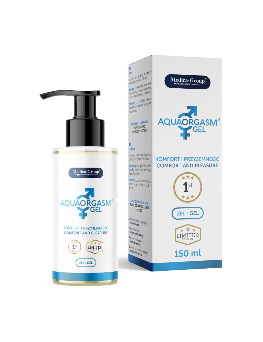 MEDICA GROUP - AQUA ORGASM INTIMATE GEL 150 ML