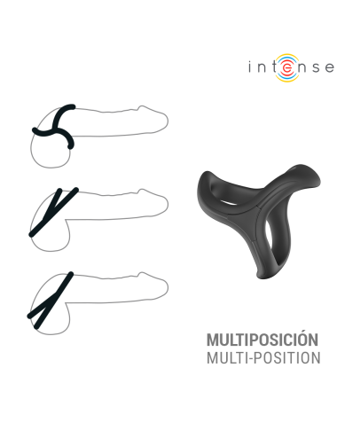 INTENSE - ALFIE ADJUSTABLE TRIPLE PENIS RING MODEL 6