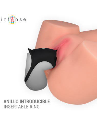 INTENSE - JEROME ADJUSTABLE VIBRATING PENIS RING MODEL 12