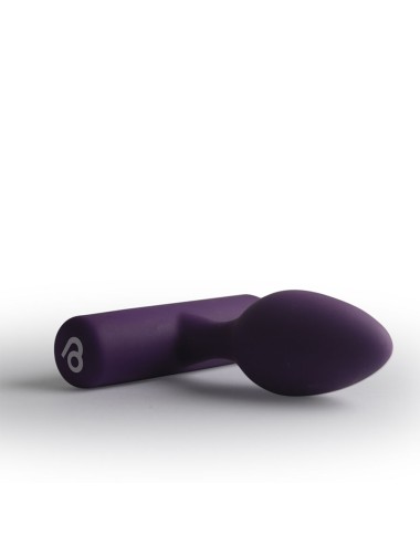 ROCKS-OFF - NOVA SOLARIS RECHARGEABLE SLIM & POWERFUL ANAL PLUG 16 FUNCTION PURPLE