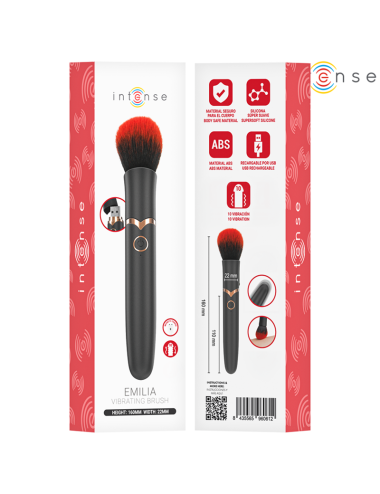 INTENSE - EMILIA VIBRATING BRUSH 10 VIBRATIONS 16 CM