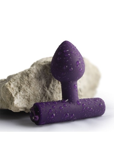 ROCKS-OFF - NOVA ASTRYX RECHARGEABLE PREMIUM & POWERFUL ANAL PLUG 16 FUNCTION PURPLE
