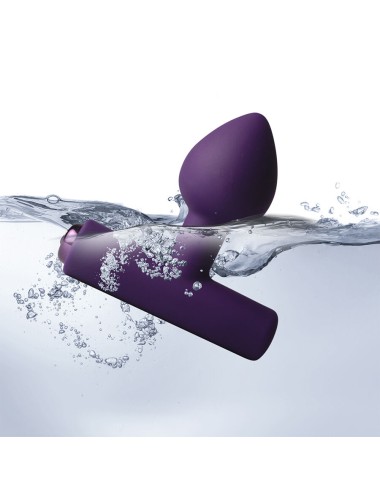 ROCKS-OFF - NOVA ASTRYX RECHARGEABLE PREMIUM & POWERFUL ANAL PLUG 16 FUNCTION PURPLE