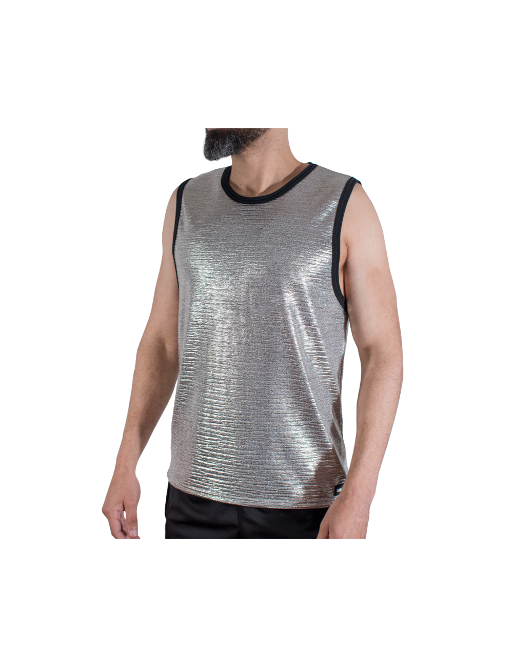 MACHO - FINE GLITTER T-SHIRT L/XL