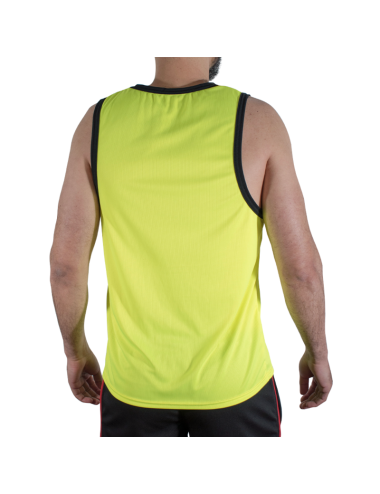 MACHO - CMV001 YELLOW GYM T-SHIRT L/XL