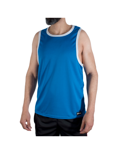 MACHO - CMV002 BLUE GYM T-SHIRT L/XL
