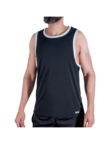 MACHO - CMV004 BLACK GYM T-SHIRT S/M