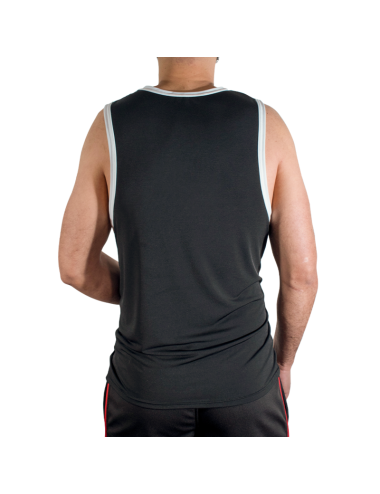 MACHO - CMV004 BLACK GYM T-SHIRT S/M