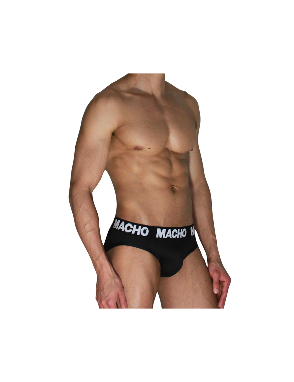 MACHO  - MCH007  CLASSIC SLIP BLACK + BLACK XL