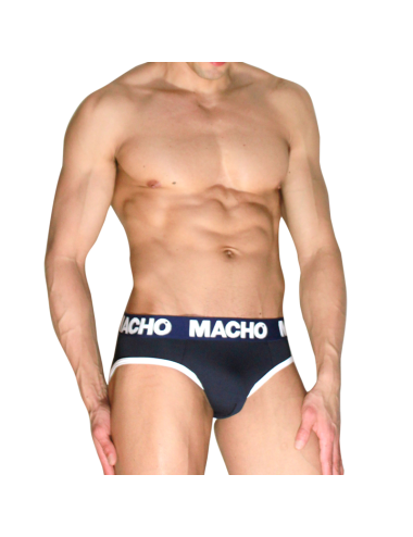 MACHO - MCH008 NAVY BLUE CLASSIC SLIP XL