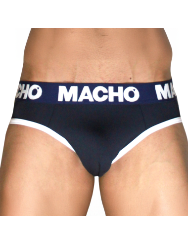 MACHO - MCH008 NAVY BLUE CLASSIC SLIP XL