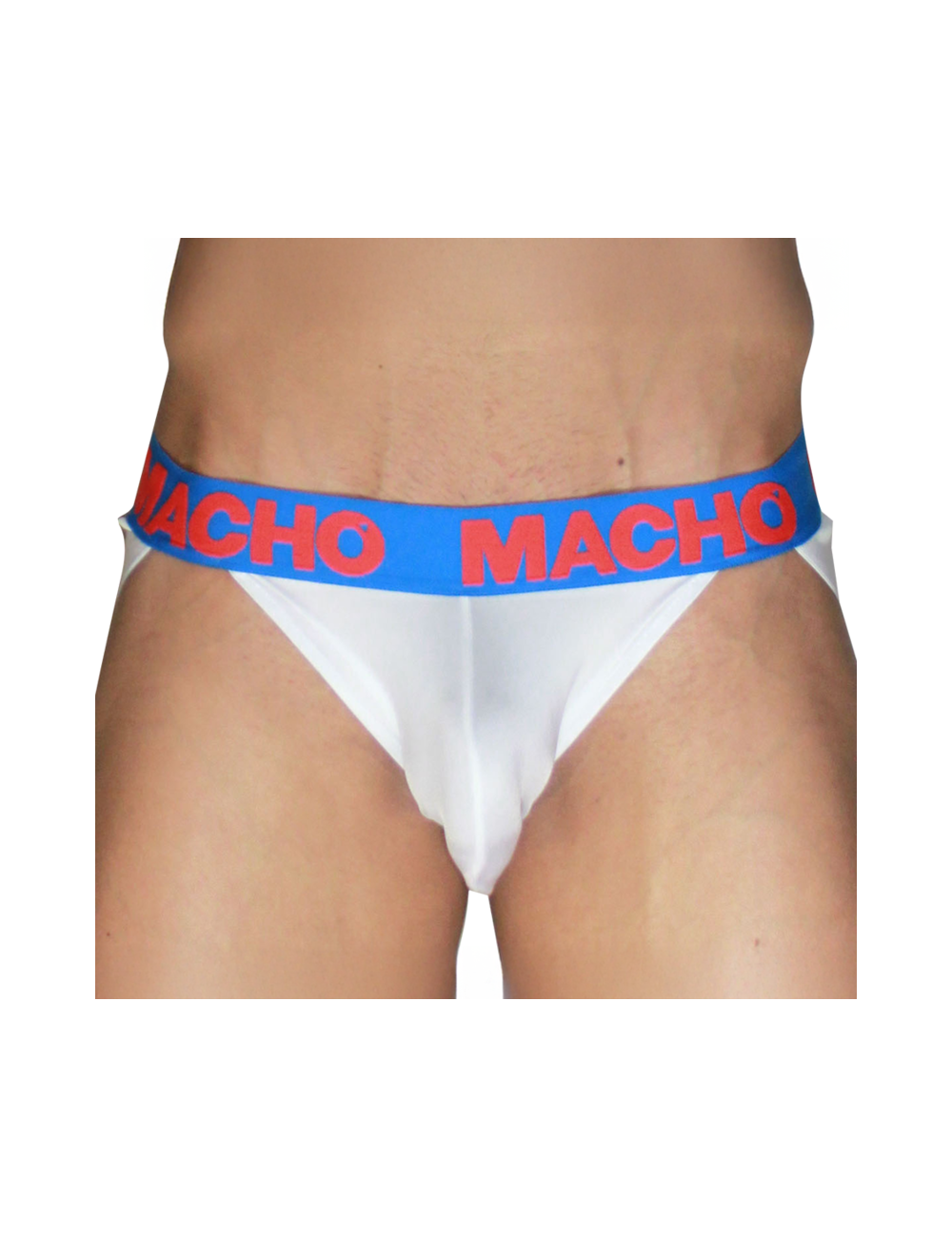 MACHO -  MX29AZ WHITE JOCK + DARK BLUE L