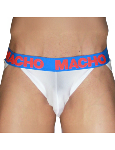 MACHO -  MX29AZ WHITE JOCK + DARK BLUE XL