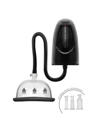 SHE.E.O - AUTOMATIC VACUUM PUMP FOR VAGINA AND CLITORIS BLACK