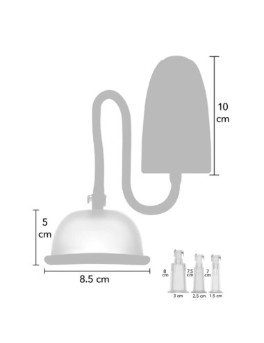 SHE.E.O - AUTOMATIC VACUUM PUMP FOR VAGINA AND CLITORIS BLACK