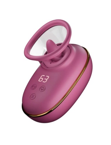 SHE.E.O - AUTOMATIC CLITORAL STIMULATING PUMP WITH LICKING EFFECT (PURPLE)