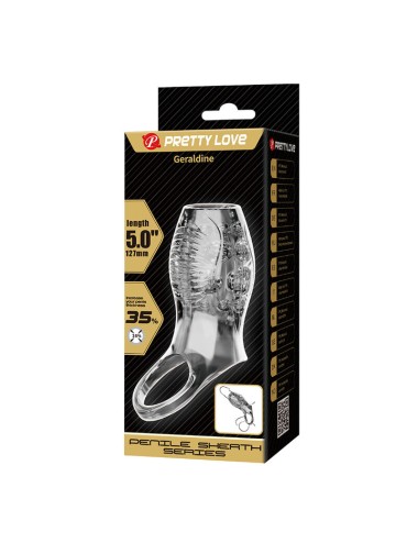 PRETTY LOVE - GERALDINE THICKENING TEXTURED TRANSPARENT FUNDA