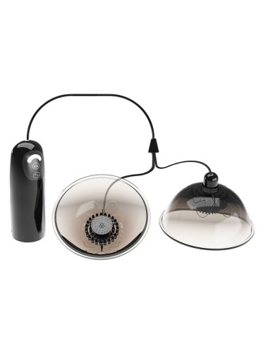 PRETTY LOVE - ROTATING NIPPLE SUCTION STIMULATOR BLACK