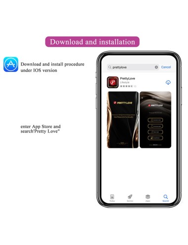 PRETTY LOVE - KLAY THRUSTING EGG VIBRATOR APP CONTROL PURPLE