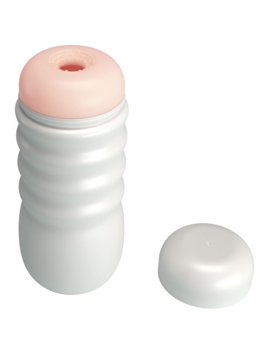 PRETTY LOVE - VAGINAL SMOOTHING MASTURBATOR WITH SUCTION CUP AND INTERNAL TEXTURES