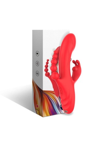 ARMONY - G-SPOT AND CLITORIS STIMULATOR VIBRATOR RED