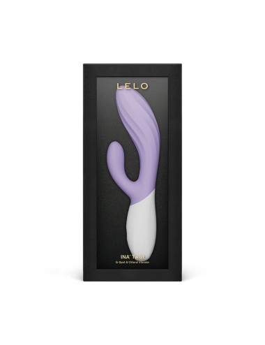 LELO - INA TWIST DOUBLE VIBRATOR RABBIT FOR G-SPOT AND CLITORIS LAVENDER