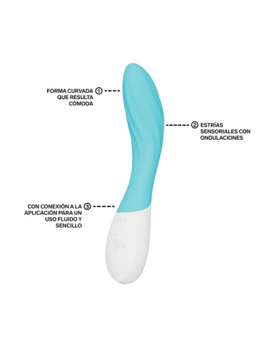 LELO - MONA TWIST RECHARGEABLE APP-CONTROLLED G-SPOT VIBRATOR LAVENDER