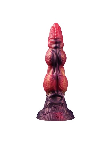 POWER MONSTERS - SAVAGE BEASTLORD TRICOLOR FANTASY SILICONE DILDO 24 CM Ø 5 CM