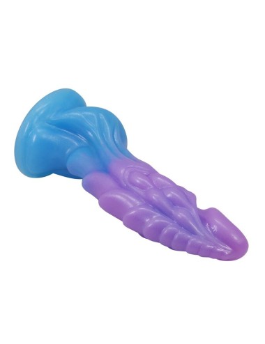 POWER MONSTERS - ATLANTEANS REALISTIC DILDO WITH SUCTION CUP 19 CM Ø 5 CM BLUE & PURPLE