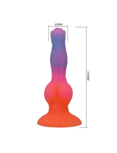 POWER MONSTERS - HERCULES FANTASY SILICONE DILDO 21.5 CM Ø 5 CM