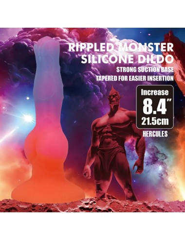 POWER MONSTERS - HERCULES FANTASY SILICONE DILDO 21.5 CM Ø 5 CM