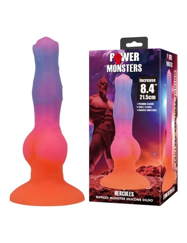 POWER MONSTERS - HERCULES FANTASY SILICONE DILDO 21.5 CM Ø 5 CM