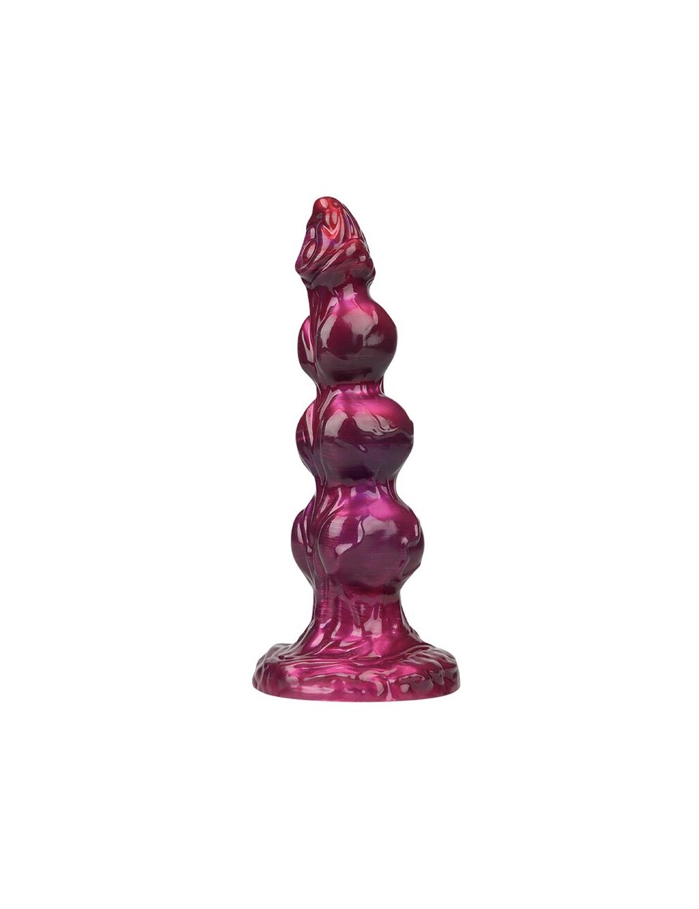 POWER MONSTERS - PRIMAL BEASTLORD PINK TRANSLUCENT FANTASY SILICONE DILDO 26 CM Ø 5 CM