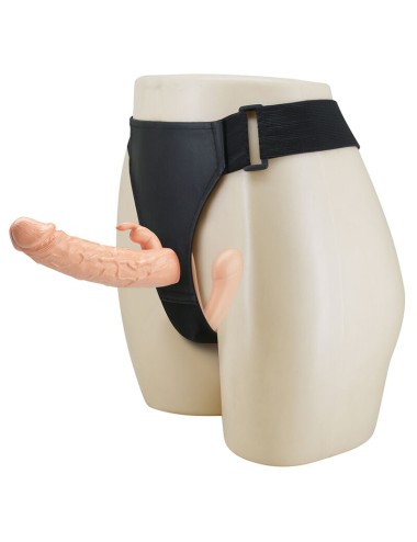 BAILE - CHARLOTTE HOLLOW DOUBLE PENETRATION STRAP-ON FLESH