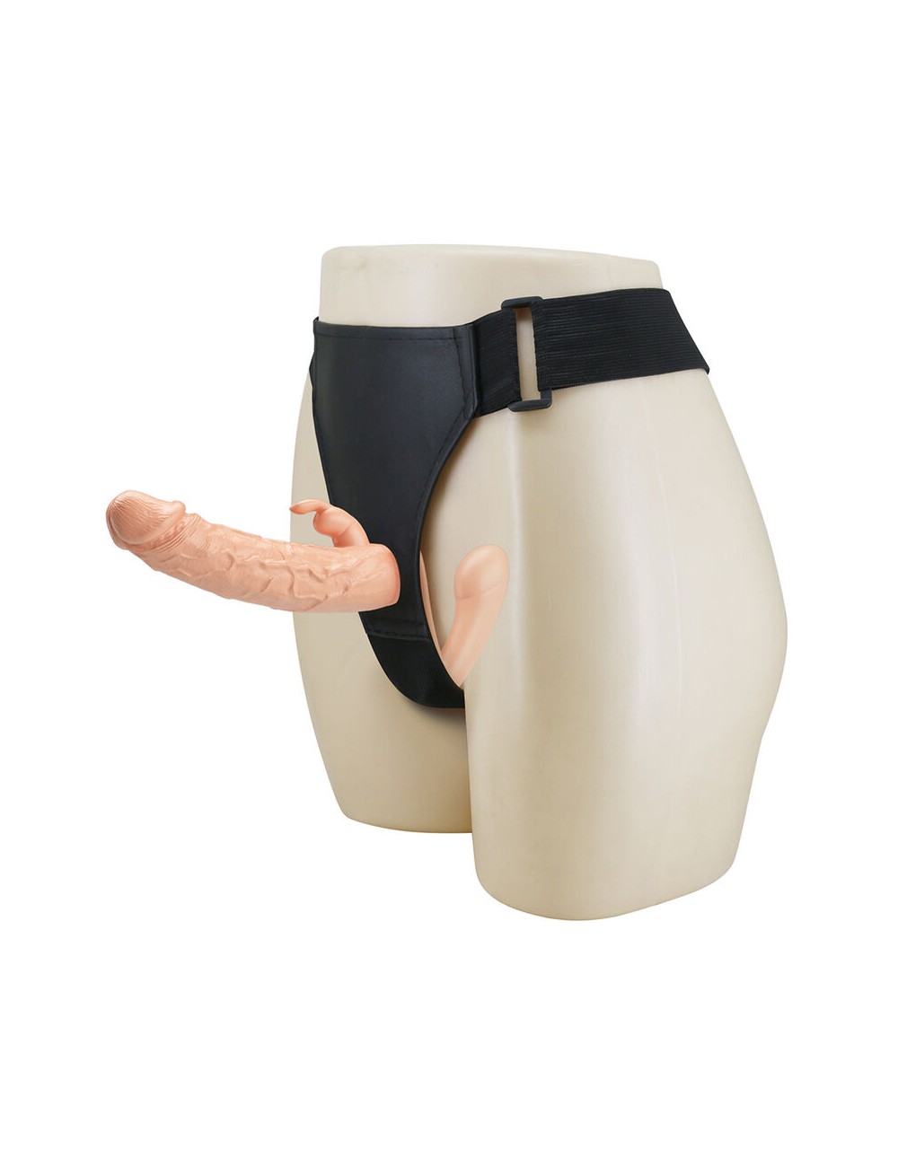BAILE - CHARLOTTE HOLLOW DOUBLE PENETRATION STRAP-ON FLESH