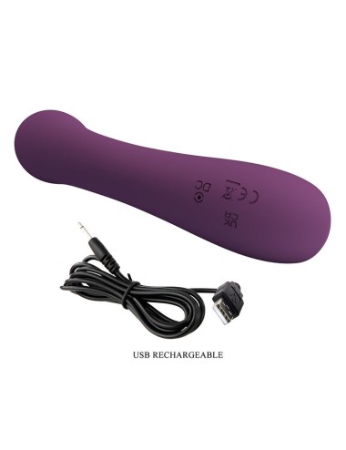 PRETTY LOVE - ROSOLYN RECHARGEABLE RABBIT VIBRATOR 10 FUNCTIONS