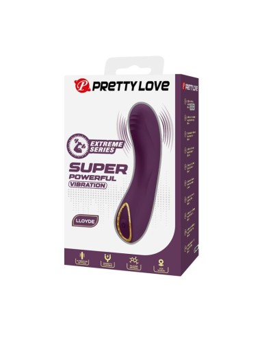 PRETTY LOVE - LLOYDE RECHARGEABLE VIBRATOR 10 FUNCTIONS PURPLE