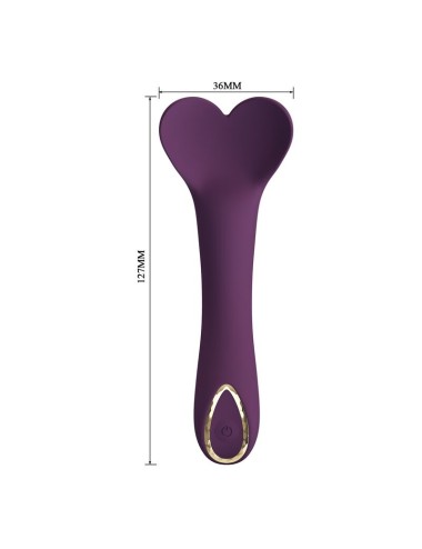 PRETTY LOVE - KENYELL RECHARGEABLE VIBRATOR 10 FUNCTIONS PURPLE
