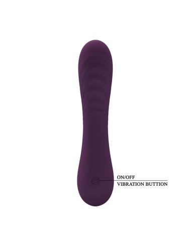 PRETTY LOVE - ALEXISROSE RECHARGEABLE VIBRATOR 10 FUNCTIONS PURPLE