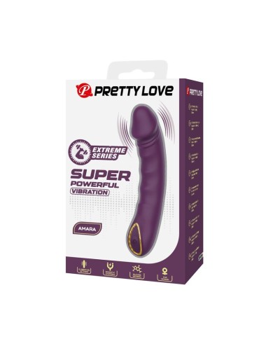 PRETTY LOVE - AMARA RECHARGEABLE VIBRATOR 10 FUNCTIONS PURPLE