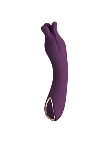 PRETTY LOVE - LUNAO RECHARGEABLE VIBRATOR 10 FUNCTIONS PURPLE