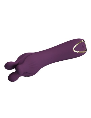 PRETTY LOVE - LUNAO RECHARGEABLE VIBRATOR 10 FUNCTIONS PURPLE